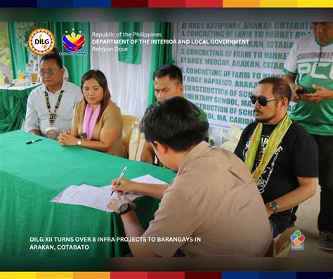 Dilg Xii Turns Over Infra Projects To Barangays In Arakan Cotabato