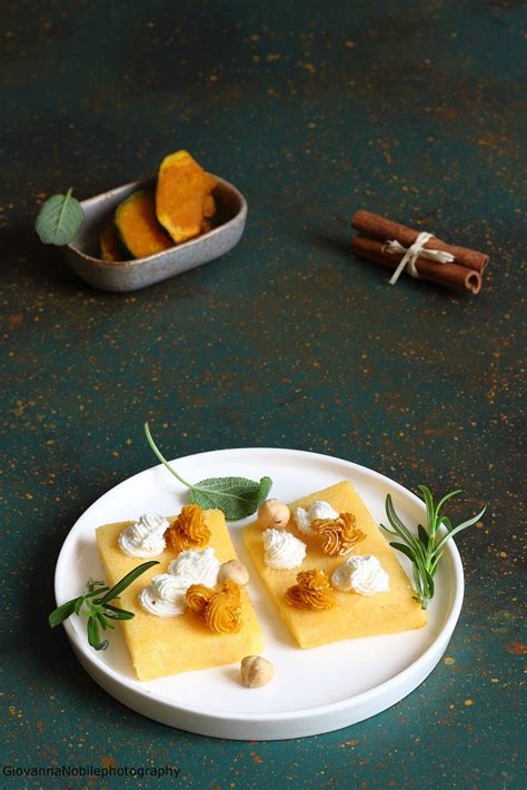 Crostoni Di Polenta Con Mousse Di Zucca E Robiola La Cuoca Eclettica