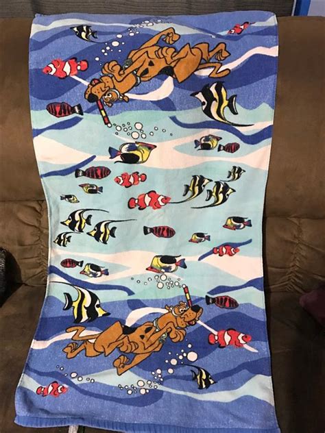 Scooby Doo Snorkeling Towel Bed Bath Towels Washcloths