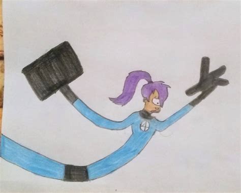 Leela As Mrs Fantastic By Sebaschavez On Deviantart