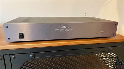 Carver M200t Magnetic Field Power Amplifier Photo 4121076 Uk Audio Mart