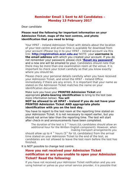 Free Printable Reminder Email Templates [PDF] Event, Meeting, Appointment