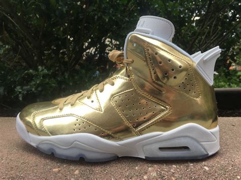 黄金圣衣配色Air Jordan 6 Pinnacle Gold 清晰近赏 854271 730AJ6 球鞋资讯 FLIGHTCLUB