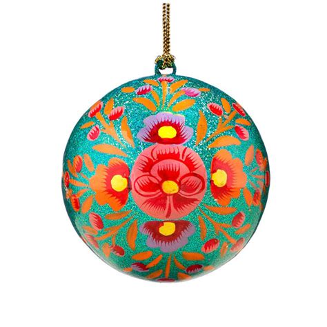 Honest Love Our Planet Alizeh turquoise Bauble | Wayfair.co.uk