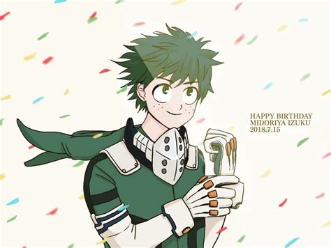 自娛自樂 — Happy birthday Deku!! Sorry I’m late!