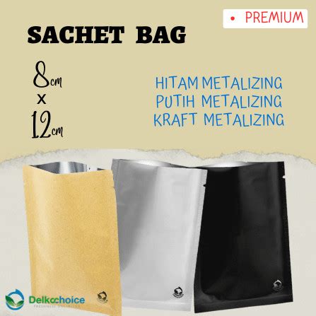 Jual Sachet Saset Bag Food Grade Full Metalizing No Ziplock X