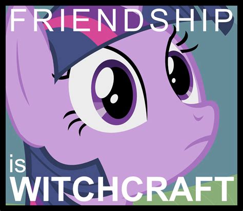 Friendship is Witchcraft logo vector by Hellspawn2000 on DeviantArt