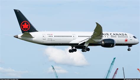 C FVLQ Air Canada Boeing 787 9 Dreamliner Photo By Brandon Chen ID