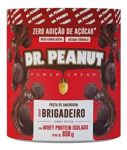 Suplemento Dr Peanut Gourmet Pasta De Amendoim Whey Protein Sabor