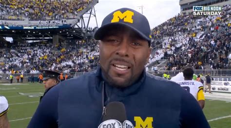 Michigan's Sherrone Moore Delivers All-Time Postgame Interview