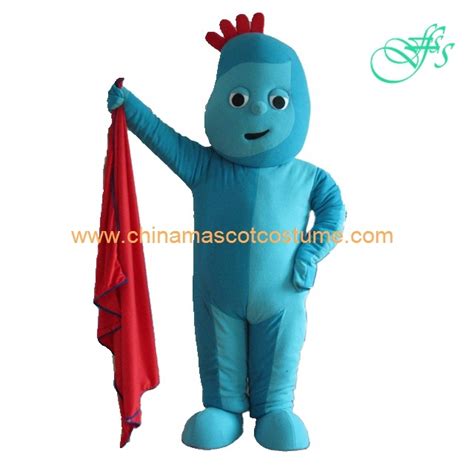 In the night garden Iggle Piggle mascot costume