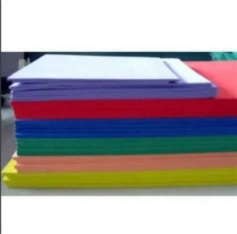 Plain Colored EVA Foam Sheet Thickness 2 Mm Size 40x80 Inch At Rs