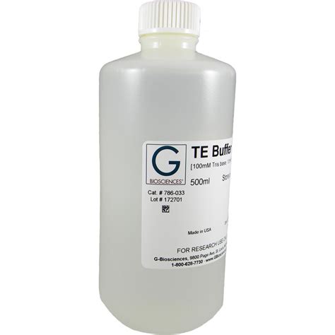 Protect Dna And Rna Te Buffer 10x G Biosciences