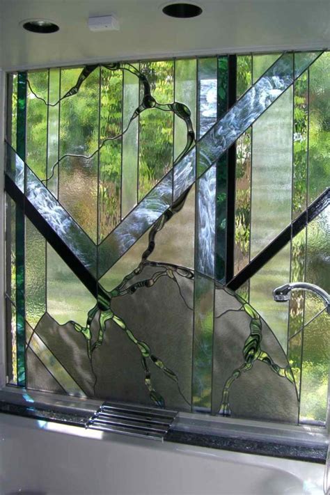 Enhance Your Home with Stunning Etched Glass Windows - Sans Soucie Art Glass