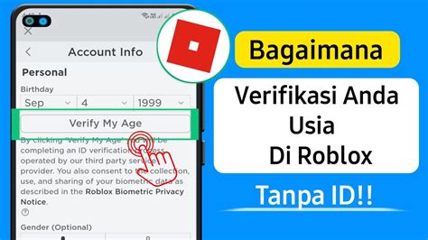 Verifikasi Usia Saya Di Roblox Cara Memverifikasi Usia Anda Di Roblox