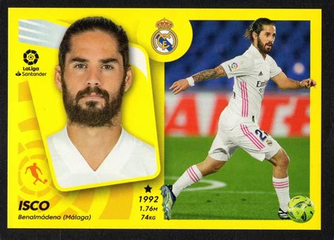 Isco 17B Real Madrid Cromo La Liga Santander 2021 22 Este Panini 21 22