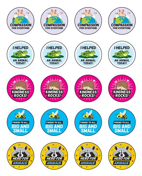 Free PETA Teach Kind Stickers | LaptrinhX / News