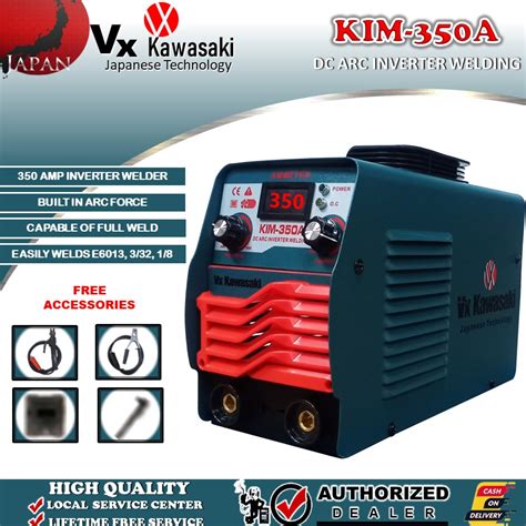 VX KAWASAKI Inverter Portable Welding Machine KIM350A 350 With ARC