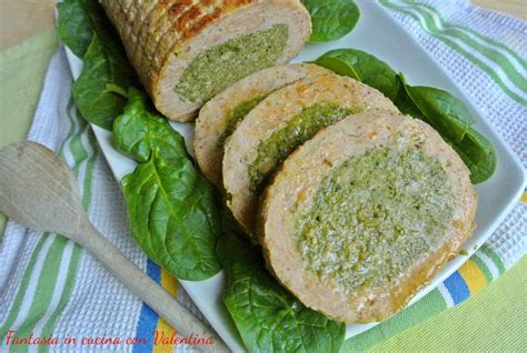 Polpettone Con Cuore Di Spinaci Fantasia In Cucina Con Valentina