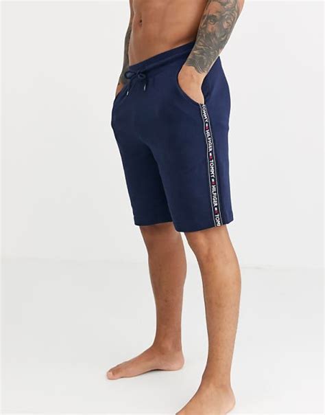 Tommy Hilfiger Short Confort Authentique Avec Bandes Griffées Sur Les