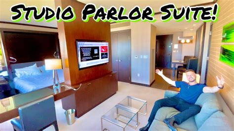 Tour Of My Vdara Las Vegas Studio Parlor Suite Youtube