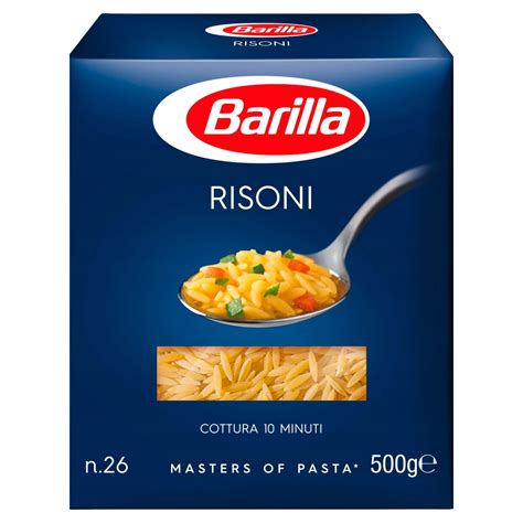 Barilla Makaron Z Pszenicy Durum Risoni 500 G 13319784549 Oficjalne