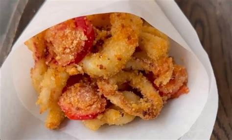 Кольца кальмара в панировке в духовке простой рецепт пошаговый