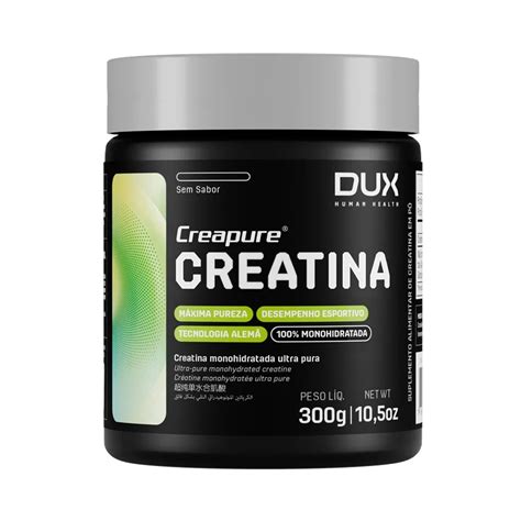 Creatina Creapure Da Dux Suplemento De Creatina Monoidratada De Alta