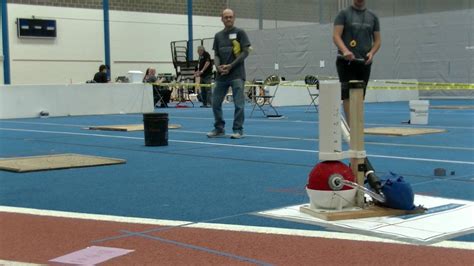 Science Olympiad Nationals Air Trajectory Bucket Attempt Youtube