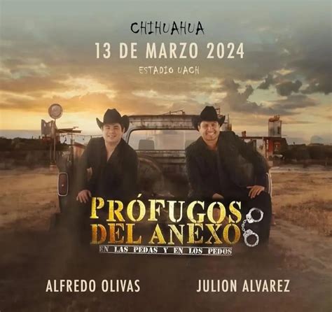 Juli N Lvarez Y Alfredo Olivas Llegan Con El Pr Fugos Del Anexo Tour