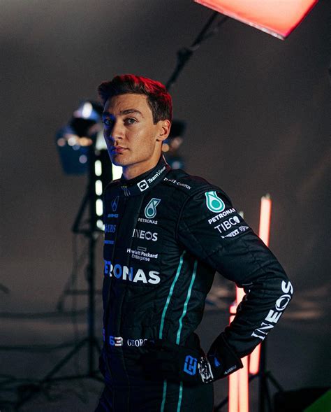 George Russell In The New Mercedes Racing Suit R Formula1