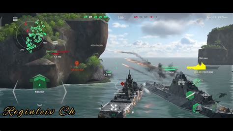 Gameplay Cn Liren Kills M Dmg Modern Warships Youtube