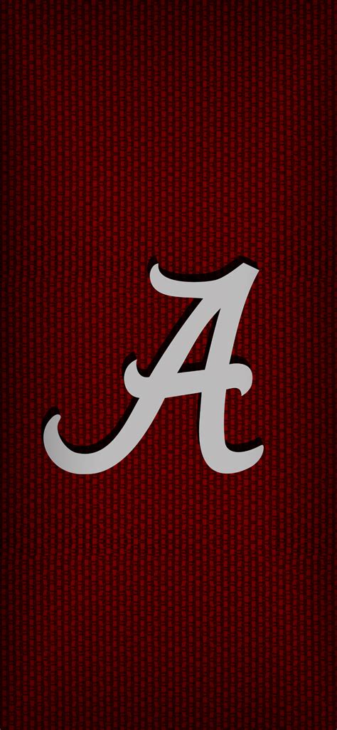 Alabama Script 9 Crimson Tide Football Logo Iphone Wallpaper Oregon