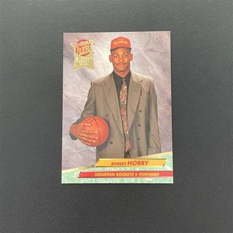 92 93 Fleer Ultra Basketball Robert Horry ROOKIE Card RC HOUSTON