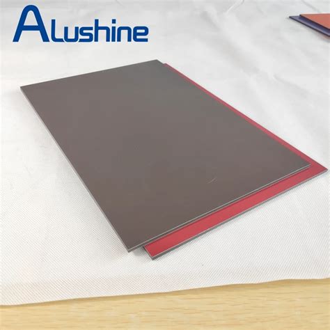 Buy Pvdf Pe Stone Wooden Yellow Red Mirror Alucobond Nano Fireproof Acp