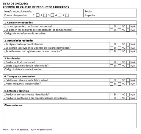 Check List Listas De Chequeo ¿qué Es Un Checklist Y Cómo Usarlo