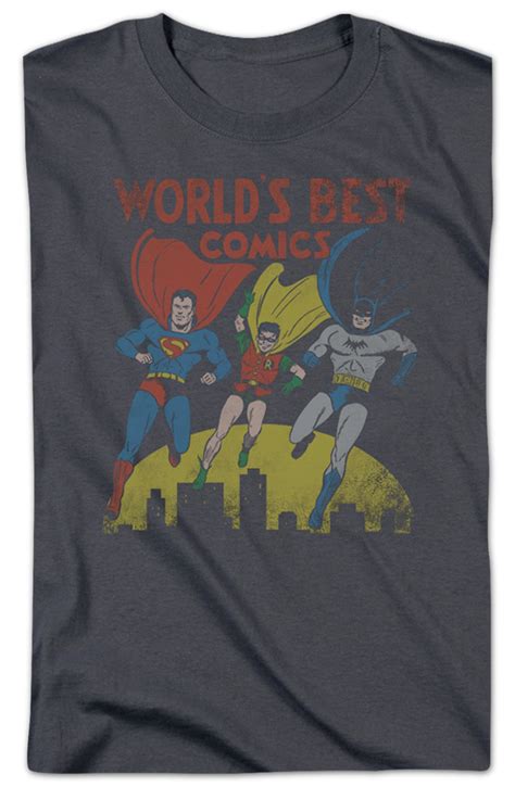 Worlds Best Dc Comics T Shirt