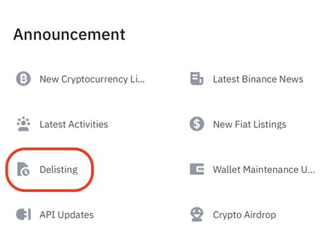 How To View Delisting Information For Tokens Spot Margin Trading