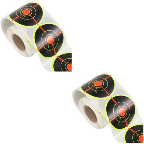 Reactive Shooting Targets For Bullseye Sticker Outdoor Paper Stickers