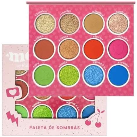 Paleta De Sombras Linha Melu Ruby Rose Em X Sem Juros Entrega