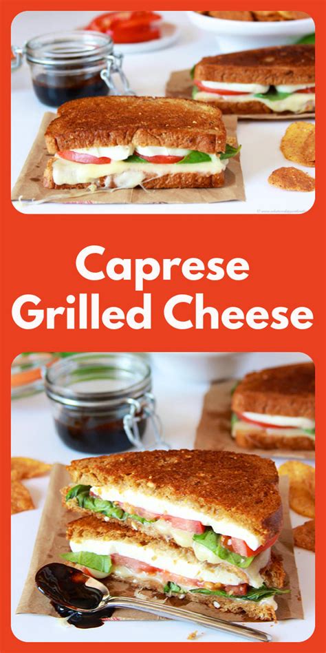 Caprese Grilled Cheese Recipe Cooking With Ruthie