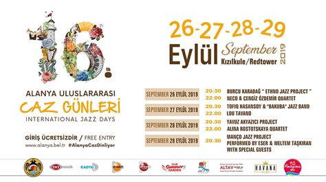 Alanya Jazz Festival Visit Alanya Final Destination On Holiday