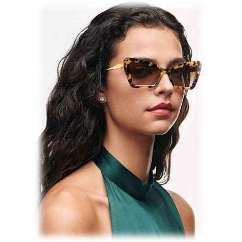 Tiffany And Co Cat Eye Sunglasses Yellow Tortoiseshell Brown Tiffany Sunglasses Collection