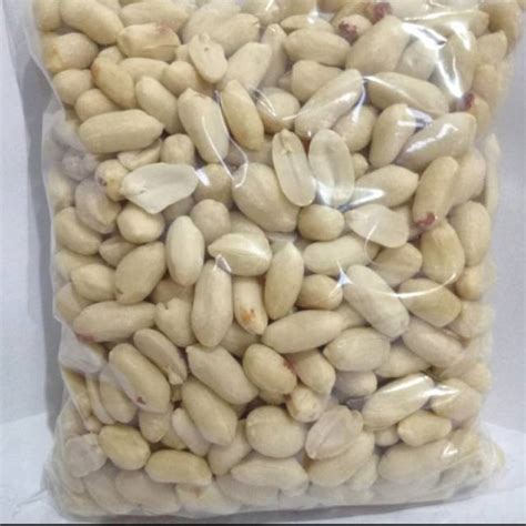 Jual Kacang Tanah Kupas Besar Mentah Ukuran Kacang Bali Gr