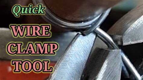 Quick Wire Clamp Tool Youtube