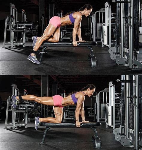 Тренировка ног и ягодиц для девушки в зале | MuscleFit
