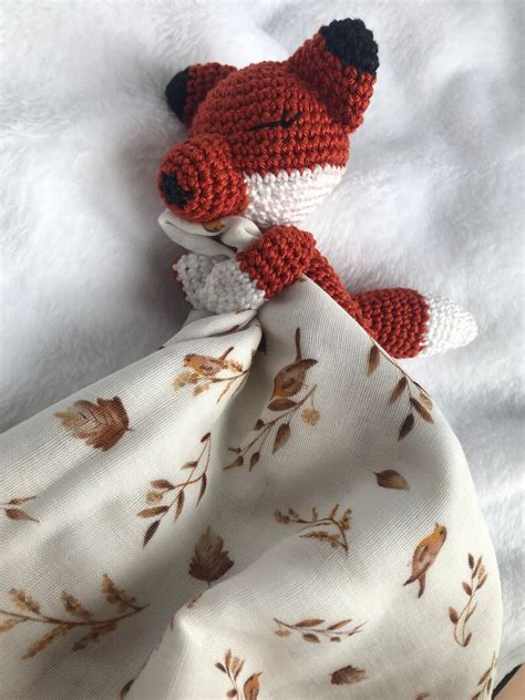 PATRON Doudou Renard En Crochet Tuto Diy Amigurumi Etsy France