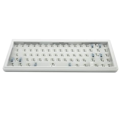 Hot Swap Shaft Wired RGB Back Light ชดคยบอรดเชงกลแบบกำหนดเอง สขาว