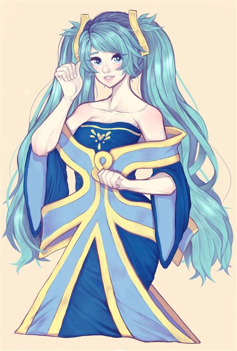 Lol Sona By Houtani On Deviantart