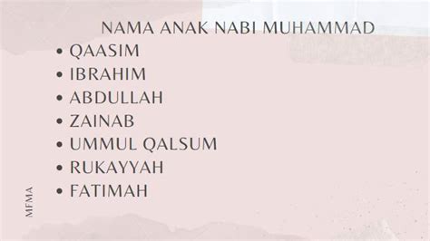 Nama Ibu Nabi Muhammad Silsilah Siapa Ayah Dan Ibu Nabi Muhammad Saw — mutualist.us